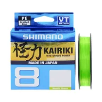 Hilo de Pesca Shimano Kairiki 8 Multifilamento 36.3KG 0.420MM 300M Mantis Green