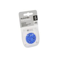 Suavinex Nursery Broche Redondo The Basics Polipropileno +0M Azul