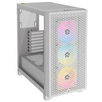 Gabinete Gamer Corsair 3000D Airflow CC-9011256-WW Mid Tower / 3 Cooler / RGB - Branco