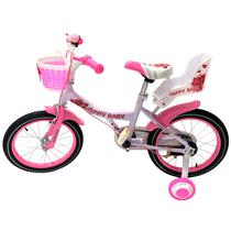 Bicicleta Infantil S1221 Aro 16 - Rosa