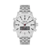 Relógio Digital Masculino Daniel Klein D:Time DK.1.12641-1 - Prata