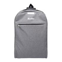 Mochila Kolke KVM-339 c/ Cadeado Cinza Claro/Pre