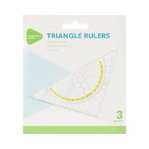 Regla Transportador Triangular KPM 077501 3 Unidades