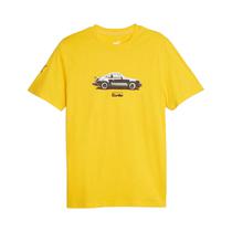 Remera Puma 62102606 Graphic Yellow