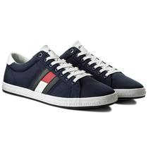 Tenis Tommy Hilfiger Masculino FM0FM01535406-406 42 Azul Marinho