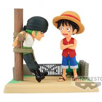 Boneco Banpresto One Piece WCF Log Stories Luffy & Zoro 85040