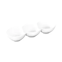 Recipiente para Aperitivo Wlmax WL-992601/A 26 CM Blanco