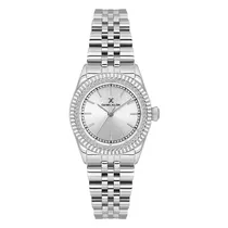Relogio Analogico Feminino Daniel Klein DK.1.13894-1 Premium Ladies / Pulseira de Aço Inoxidável - Prata