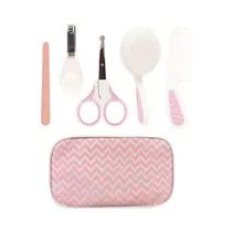Kit de Higiene Buba 7286 Con Estuche Rosa 9 Piezas