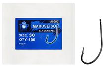 Anzol Top Fishing Maruseigo Black Nickel 30 com 100 PCS