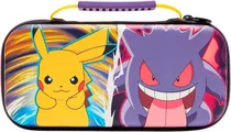 Estojo Powera para Nintendo Switch Pikachu VS Gengar NSCS0408-01