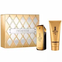 Kit Perfume Masculino Paco Rabanne 1 Million Edt 100 ML + Gel de Banho 100 ML