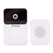 Campainha Keen X9 Smart Doorbell Wileress White Type-C