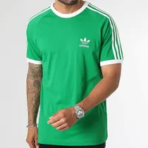 Remera Adidas 3-Stripes Tee Verde