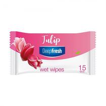 Lencos Umedecidos Removedores de Maquiagem Deep Fresh Flower Julip 15PCS