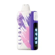 Vaper Descartável Elfbar Ice King 40000 Grape Ice