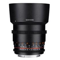 Lente Cine Samyang Canon Ef 85MM T1.5 VDSLR II