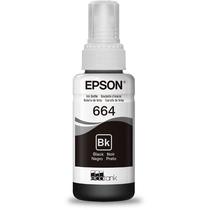 Refil de Tinta Epson T664 120 - para Impressora Epson - Preto - 70ML