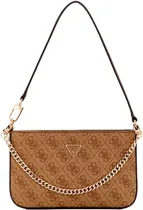 Bolsa Guess BG967272 LGW Feminina - Latte Logo/Brown
