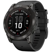 Relogio Garmin Fenix 7X Pro Sapphire Solar - Carbon Cinza (010-02778-10)