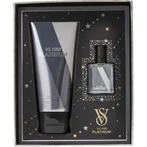 Kit Victoria's Secret Loção Corporal Him Platinum 100ML + Edp 7.5ML - Masculino 2 Peças