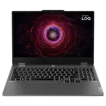 Notebook Gamer Lenovo Loq 15ARP9 AMD Ryzen 7 7435HS Tela Full HD 15.6" / 16GB de Ram / 512GB SSD / Geforce RTX4070 8GB - Luna Cinza (Ingles)