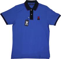 Outlet Camiseta Polo Psycho Bunny B6K801 Masculina - Shocking Blue