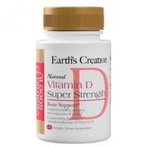 Earth's Creation Vitamina D 5000IU com 100 Capsulas