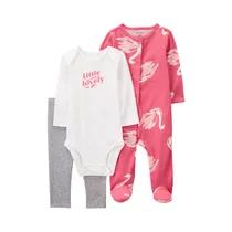Conjunto Infantil Carter's 1P924710 Niña 3 PZS