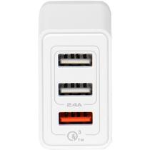 Carregador Aiwa AW-P2232QW - 3X USB - Branco