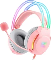 Fone Gamer Onikuma X26 Hadset com Fio - Rosa