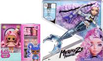 Combo Mermaze Mermaidz Sereia Riviera + L.O.L. Surprise Hair Hair Hair - MGACOM50789