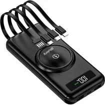 Power Bank Blulory 4 Wire 10K - Black