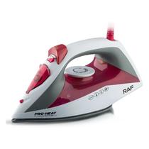 Ferro de Passar A Vapor Raf R.1132R / 1400W / 220V - Branco/Rosa