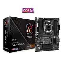 Placa Mãe Asrock AM5 X670E PG Lightning DDR5 / HDMI / DP / USB-C / Lan / Som