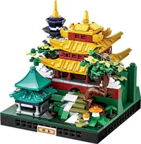 Blocos de Construção City Microcosm Hu Nan Wange - 3101 (337 Peças)