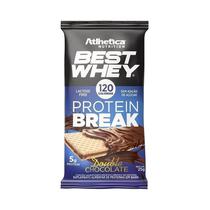 Barra Atlhetica Protein Break Double Chocolate 25GR