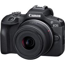 Camera Digital Canon Eos R100 - 24MP - Lente 18-45MM e 55-210MM- Wi-Fi - Tela 3" - Preto