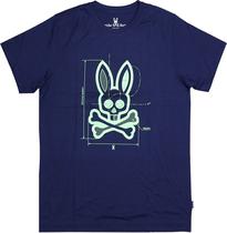 Outlet Camiseta Psycho Bunny B6U230W1PC Masculina - Navy