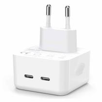 Carregador Apple MHJ88CH Replica 50W USB-C - Branco