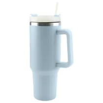 Copo Térmico Quencher H.2 Tumble A-200 - 1200ML - com Canudo - Azul Claro