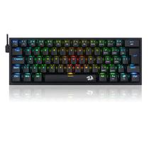 Redragon Teclados Teclado Redragon Fizz K617CTB-RGB Black s/C