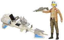 Boneco Hasbro Star Wars Speeder Bike B3918 9,5CM