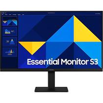 Monitor Samsung Essential S3 LS24D300GAN Ips 24" Full HD 100 HZ / 5 MS - Preto