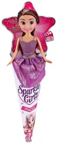 Boneca Princess Sparkle Girlz Zuru 10010 - Roxo