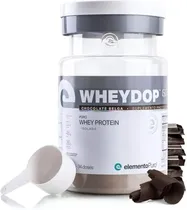 Elemento Puro Whey Whey Dop Iso Chocolate Belga Plastico 900 G/35 Servs Blanco