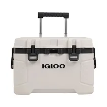 Conservadora Igloo 34940 Trailmate Roller Cooler 49L Hueso/Negro