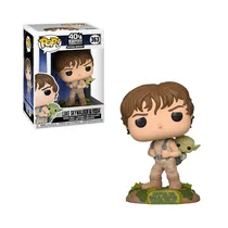 Muñeco Funko Pop Star Wars Luke Skywalker & Yoda 363