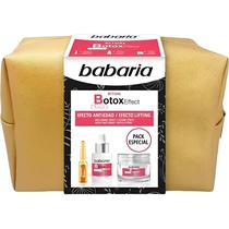 Conjunto de Cuidados Faciais Babaria Efeito Botox + Necessaire - 4 Pecas