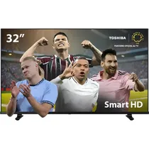 Televisor Smart Dled Toshiba 32V35MS 32" HD Vidaa Wi-Fi - Preto
